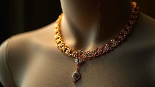 Des colliers en or qui défi étiennent les normes de la bijouterie