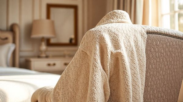 Les meilleurs peignoirs nid d'abeille femme pour allier confort et style
