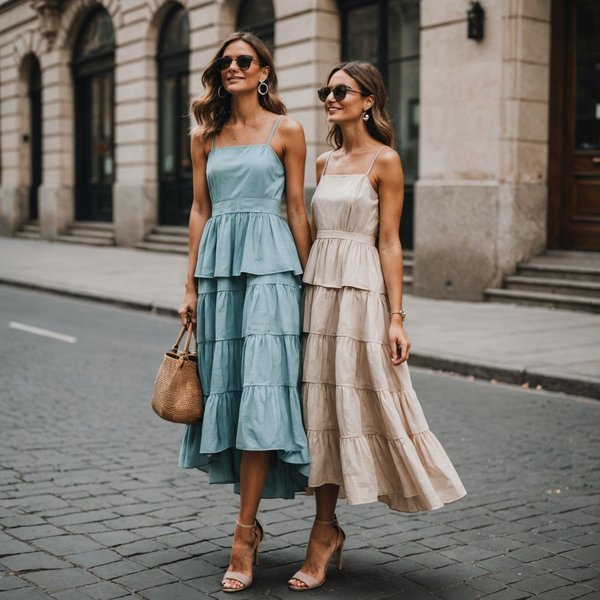 Comment porter des robes à volants multiples sans paraître trop volumineuse?