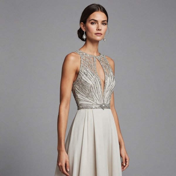 Comment marier des accessoires minimalistes avec une robe de soirée glamour?